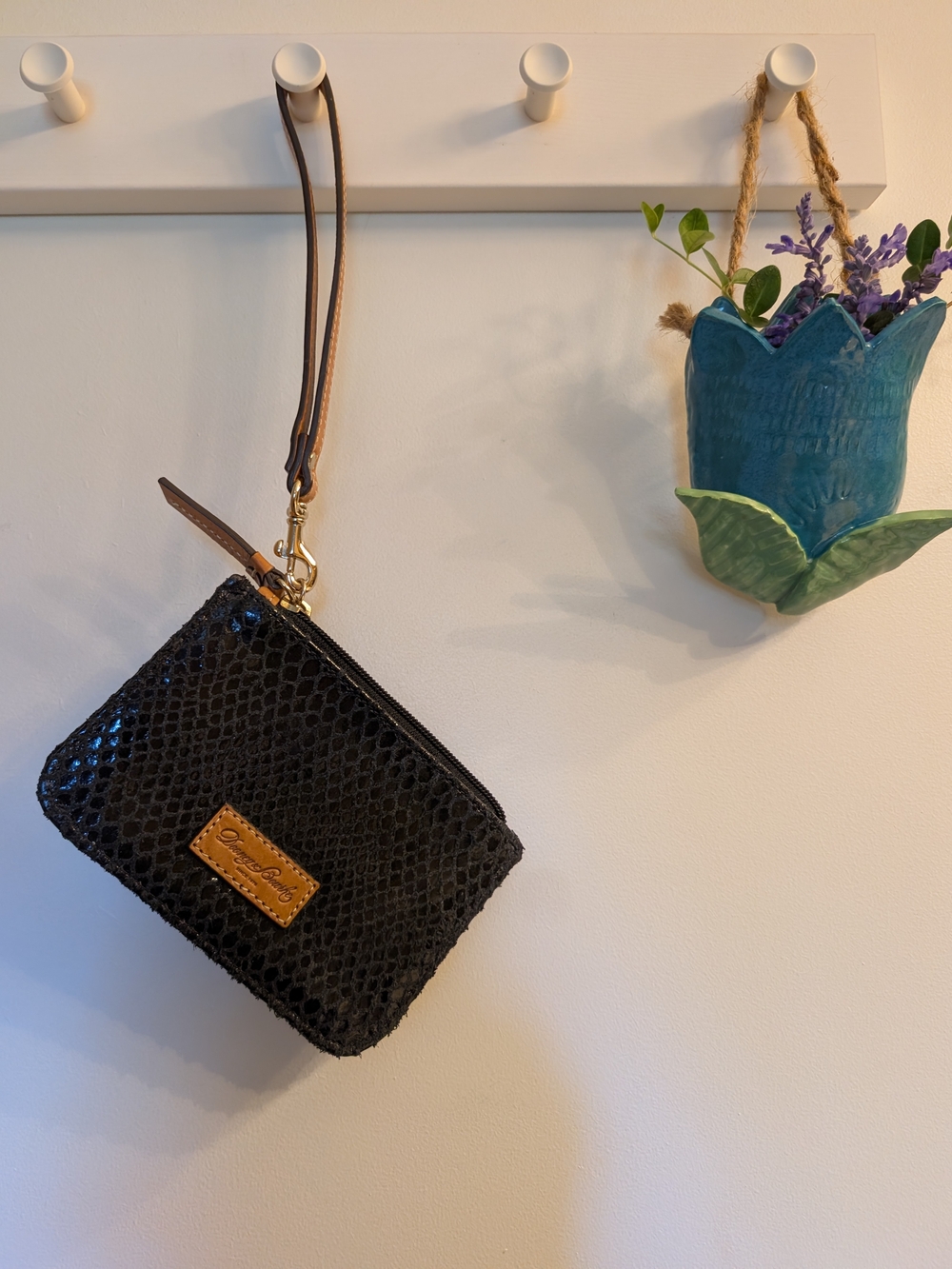 Dooney & Bourke Black Wristlet
